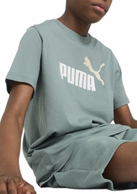 Puma - Μπλούζα Κοντομάνικη Puma Essentials Colour No.1 Logo Tee 685778-30 Αγόρι