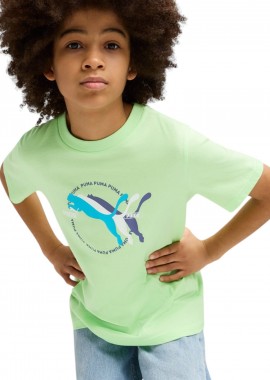 Puma - Μπλούζα Κοντομάνικη Puma Graphics Tee 686660-49 Αγόρι
