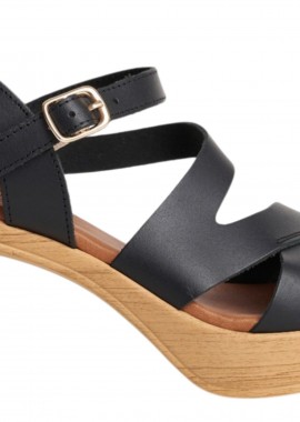 Ale - Πέδιλα Ale Με Χοντρό Τακούνι 8Y23360-BLACK Γυναικείο