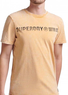 Superdry - Μπλούζα Κοντομάνικη Superdry D1 Ovin Vintage Corp Logo M1011475A-8VD Ανδρικό