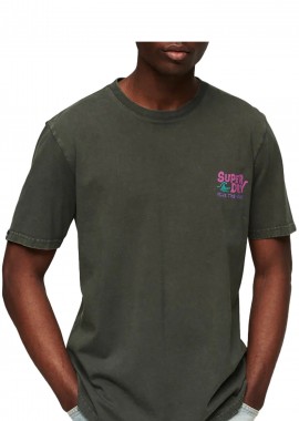 Superdry - Μπλούζα Κοντομάνικη Superdry D2 Ovin Vintage Tribal Surf M1011581A-06A Ανδρικό