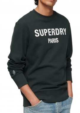 Superdry - Μπλούζα Μακρυμάνικη Superdry Luxury Sport Loose Fit Crew M2013479A-3KO Ανδρικό