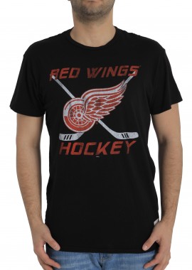 Retro Brand - Μπλούζα Κοντομάνικη Retro Brand Red Wings Hockey RB100DRW-100 WASHED CREW Ανδρικό