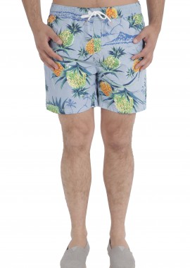 Scotch & Soda - Μαγιό Βερμούδα Scotch & Soda Εμπριμέ 14010384256-J Ανδρικό