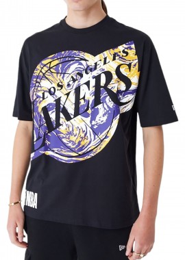 New Era - Μπλούζα Κοντομάνικη New Era Nba Aop Iinfill Os Loslak 60435412-001 Ανδρικό
