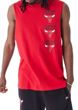 New Era - Φανελάκι New Era Nba Chibul Fdrblk 60435483-600 Ανδρικό