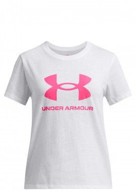 Under Armour - Μπλούζα Κοντομάνικη Under Armour Big Logo 1389756-100 Κορίτσι
