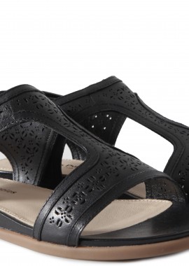 Hush Puppies - Σανδάλια Hush Puppies Dalmatian Tstrap HW06289-001 Γυναικείο