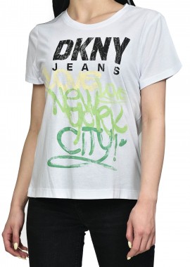 DKNY - Μπλούζα Κοντομάνικη DKNY Logo E2AFVDNA-W2I Γυναικείο