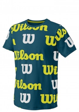 Wilson - Μπλούζα Κοντομάνικη Wilson Blue WRA807304-00 Αγόρι