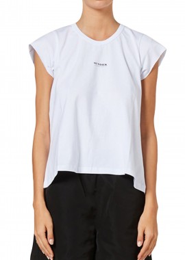 Sundek - Μπλούζα Κοντομάνικη Sundek Printed GW449TEJE000-WHITE Γυναικείο