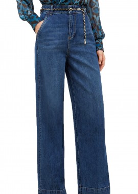 Liu Jo - Παντελόνι Jean Liu Jo Flare Chain UF2091DS020-78290 Γυναικείο