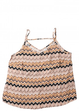 Only - Top Only Onlnova Life Vis Paris Singlet 15222159-Inca Gold Γυναικείο