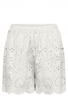 Only - Σορτς Only Onlsabi Cleo Life Enb Wvn 15318646-Cloud Dancer Γυναικείο