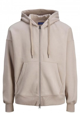 Jack & Jones - Ζακέτα Jack & Jones Jorvolume Hood 12242506-Atmosphere Ανδρικό