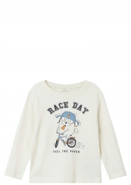 Name It - Μπλούζα Μακρυμάνικη Name It Nmmvagno 13224977-Jet Stream- Race Day Αγόρι