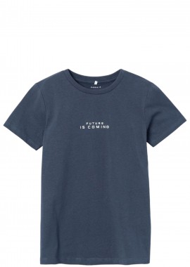 Name It - Μπλούζα Κοντομάνικη Name It Nkmtemanno Ss Top 13225831-india ink Αγόρι