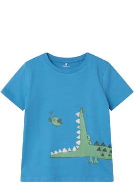 Name It - Μπλούζα Κοντομάνικη Name It Nmmhellan 13226093-Swedish Blue Αγόρι