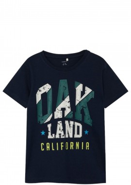 Name It - Μπλούζα Κοντομάνικη Name It Nkmberte 13226107-Dark Sapphire Αγόρι