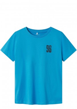 Name It - Μπλούζα Κοντομάνικη Name It Nkmherra 13226112-Swedish Blue Αγόρι