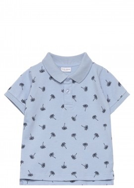 Name It - Μπλούζα Polo Name It Nmmvolo 13227485-Chambray Blue Αγόρι