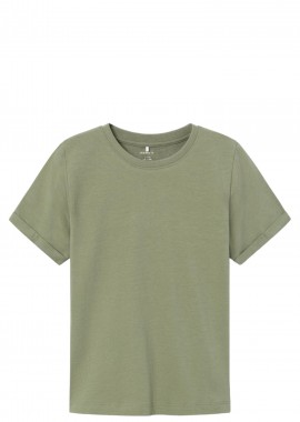 Name It - Μπλούζα Κοντομάνικη Name It Nkmheppi 13229923-Oil Green Αγόρι