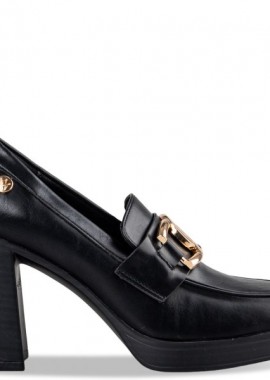 Envie Shoes - PLATFORM HEEL LOAFERS