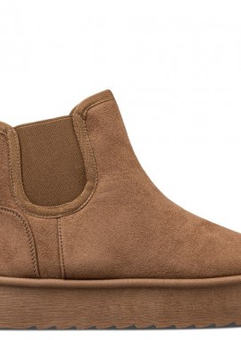 Miss NV - FAUX SHEARLING BOOTIES