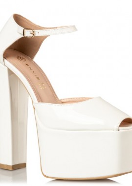 Envie Shoes - PEEP TOE PLATFORM HEEL PUMPS