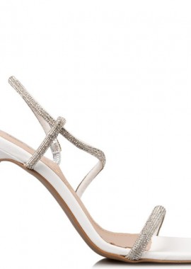 Envie Shoes - CRYSTAL EMBELLISHED SANDALS