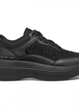GEOX - GEOX ΓΥΝΑΙΚΕΙΟ LSNEAKER D SPHERICA ECUB-3 D46WTC 085AU C9999 BLACK