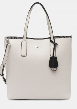 DKNY - DKNY TOTE HANDBAG SAIGE R44AYI41 E271 PEK_PEBBLE/BLK