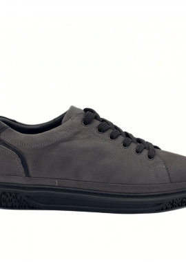 HAWKINS PREMIUM - HAWKINS ΑΝΔΡΙΚΟ CASUAL SNEAKER BR33596 ΓΚΡΙ