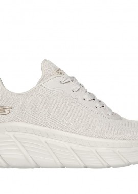 SKECHERS - SKECHERS ΓΥΝΑΙΚΕΙΟ SNEAKER Engineered Knit 117385_OFWT ΖΑΧΑΡΙ
