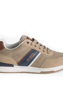 LEE COOPER - LEE COOPER ΑΝΔΡΙΚO SNEAKER TUCSON LCM615205 BEIGE