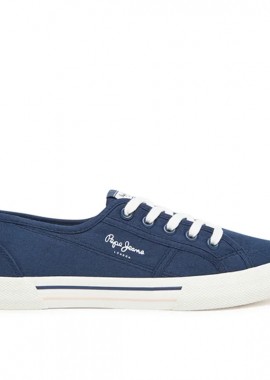 PEPE - PEPE ΓΥΝΑΙΚΕΙΟ SNEAKER BRADY BASIC W PLS31287 MIDNIGHT BLUE