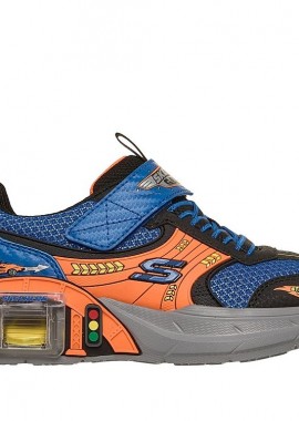 SKECHERS - Παιδικά Παπούτσια Skechers Garage για Αγόρια (Μεγέθη 27-35) ΠΟΛΥΧΡΩΜΟ