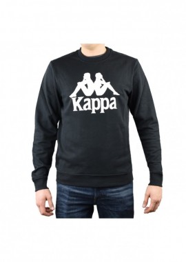 Kappa - Kappa Sertum Ανδρικό Φούτερ Μαύρο 703797-4006
