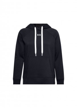 Under armour - Under Armour Rival Γυναικείο Φούτερ με Κουκούλα Μαύρο 1356317-001
