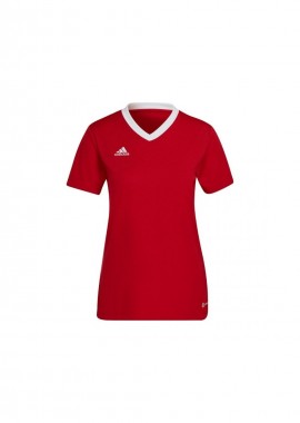 adidas performance - Adidas Entrada 22 Γυναικείο Αθλητικό T-shirt Fast Drying με V Λαιμόκοψη Κόκκινο H57571