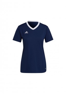 adidas performance - Adidas Entrada 22 Γυναικείο Αθλητικό T-shirt Fast Drying με V Λαιμόκοψη Navy Μπλε H59849
