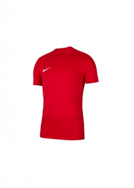 Nike - Nike Park VII Ανδρικό Αθλητικό T-shirt Κοντομάνικο Dri-Fit Κόκκινο BV6708-657