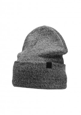 4f - 4F Beanie Ανδρικός Σκούφος Πλεκτός σε Γκρι χρώμα H4Z22-CAM005-24M
