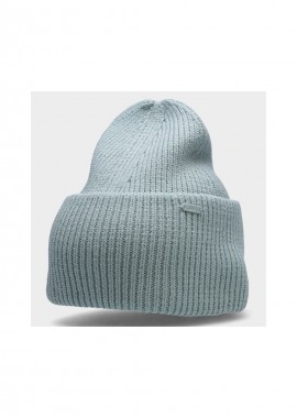 4f - 4F Beanie Γυναικείος Σκούφος με Rib Πλέξη Mustard H4Z22-CAD007-34M