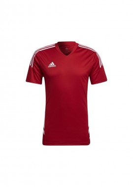 adidas performance - Adidas Condivo 22 Αθλητικό Ανδρικό T-shirt Κόκκινο με Λογότυπο HA6286