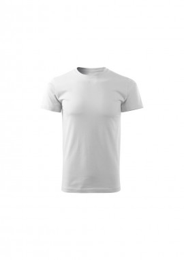 Adler - Adler Basic Free M Ανδρικό Διαφημιστικό T-shirt Κοντομάνικο σε Λευκό Χρώμα MLI-F2900