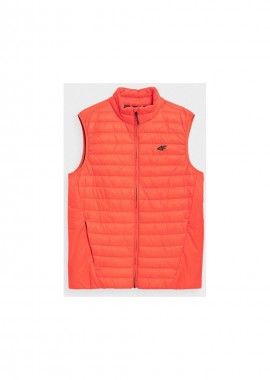 4f - 4F Αμάνικο Ανδρικό Μπουφάν Μαύρο 4FSS23TDJAM082-20S