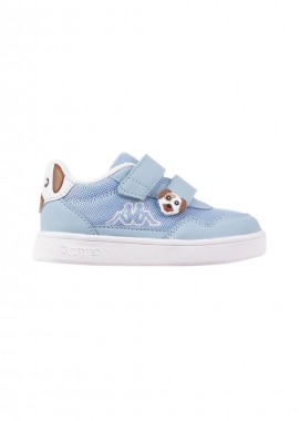 Kappa - Kappa Παιδικά Sneakers Pio με Σκρατς για Αγόρι Γαλάζια 280023M-6510