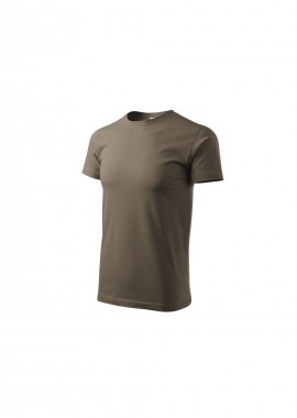 Malfini - Malfini Ανδρικό Διαφημιστικό T-shirt Κοντομάνικο σε Καφέ Χρώμα MLI-13729