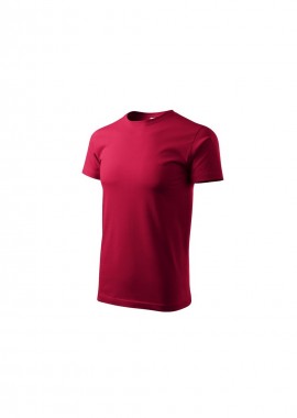 Malfini - Malfini Ανδρικό Διαφημιστικό T-shirt Κοντομάνικο σε Κόκκινο Χρώμα MLI-13723